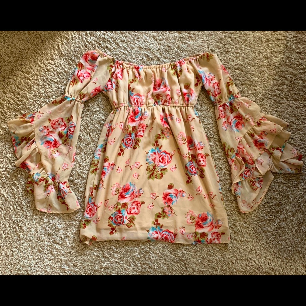 Off the shoulder Spring dress